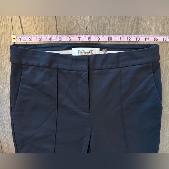 Diane Von Furstenberg Black Dress Pants Women’s Size 6 - Picture 6 of 9